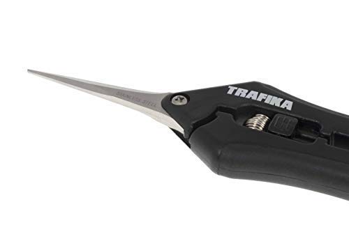 TRAFIKA Snoeischaar Recht mes/Kweekschaar / 100% INOX/Extra scherp. Ergonomisch/Ontworpen voor precisiesnoeien/Geschikt voor hydrocultuur - Afbeelding 6