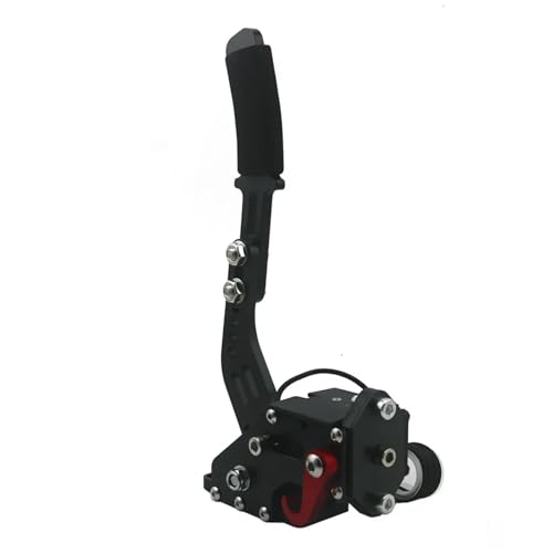 �[�L ���� �n���h�u���[�L 16 �r�b�g USB �n���h�u���[�L SIM�AG25/27/29 T500 PC ���[�V���O �Q�[���p�AFANATECOSW DIRT RALLY �n���h �u���[�L �V�X�e���ɓK��(Black)