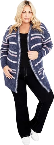 Image of Avenue Women's Skye Stripe Cardigan