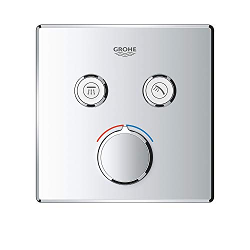 GROHE Miscelatore Monocomando a 2 Vie, Cromo