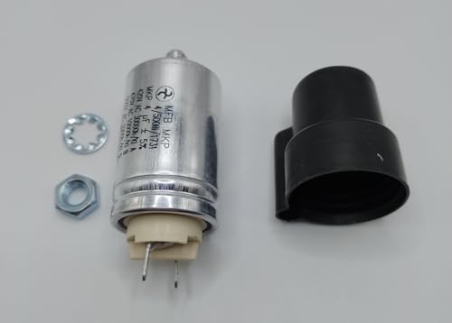 Condensateur 4µF 420V à cosses 2.8mm pour démarrage stable