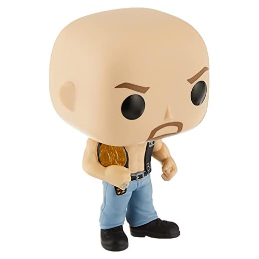 Funko 49263 POP WWE SC Steve Austin w/Belt