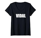 Vidal Family Last Name Retro Family