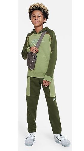 Nike Big Kids Boys' Amplify Sportswear Pullover Hoodie (Alligator/Rough Green, XS, X-Small)3