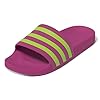 adidas Damen Adilette Aqua Slides Flip-Flop, Shock Pink/Solar Slime/Shock Pink, 42 EU, Shock Pink Solar Slime Shock Pink, 42 EU