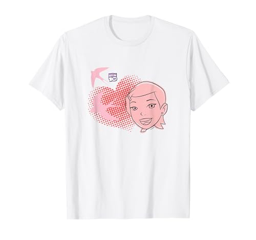 Ben 10: Alien Force Kid Gwen Dotted Heart Vintage Logo T-Shirt