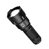 Housoutil USB Wiederaufladbare Zoom Taschenlampe Kleiner Taschenlampe Tragbare LED für Camping...