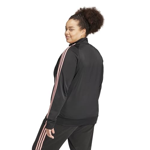 Image of adidas Women's Essentials Warm-Up Slim 3-Stripes Track Jacket