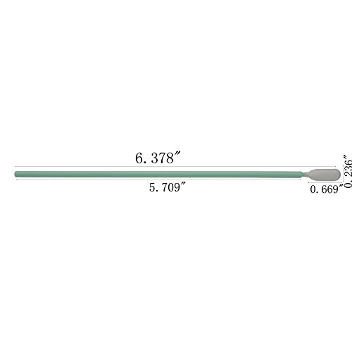 LOVEDAY 100PCS 6,3 Polyester Reinigung Tupfer Sticks Für Lösungsmittel Format Tintenstrahldrucker Roland Optische Ausrüstung