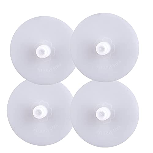 Paquete de 4 tapas de silicona sin agua para tapa de fermentación transparente de boca ancha, 4 unidades Cover