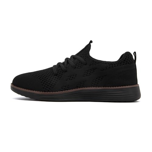Image of Men Non-Slip Work Shoes Tennis Gym Sneakers Breathable Slip Resistant Lightweight and Comfortable for All-Day Wear Sports and Walking