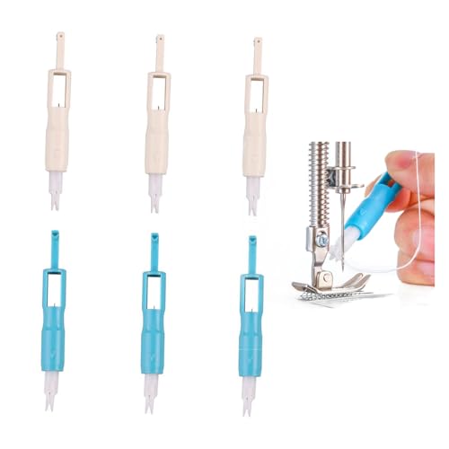 UAIAGM 6 Pcs Sewing Machine Needle Threader Tool Automatic Needle...