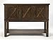 HomeRoots Wood Chateau Dark Brown Buffet