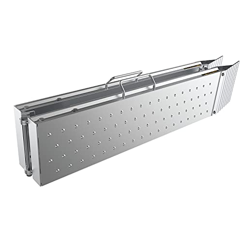 Rampas de aluminio Metaltech 8 pies carga 2400 lb miniatura 4