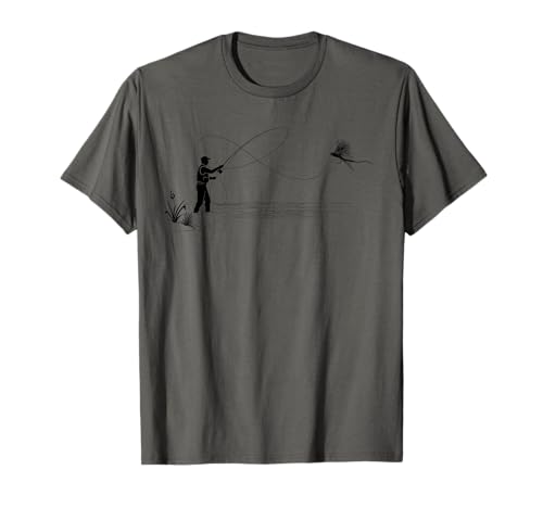 Fly Fishing Mayflies Nymphing Dry Trout Flies T-Shirt