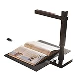 CZUR Shine (UltraPro USB) ドキュメントスキャナー 2400万画素 電子帳簿保存法対応 日本国内専用 ブックスキャナー a3 スキャナー 高速 スキャン ocr 機能 windows また mac pc対応 自動平坦化 歪み補正 zoom対応 USB Type A/Cに対応 Type-Cコネクタ付き