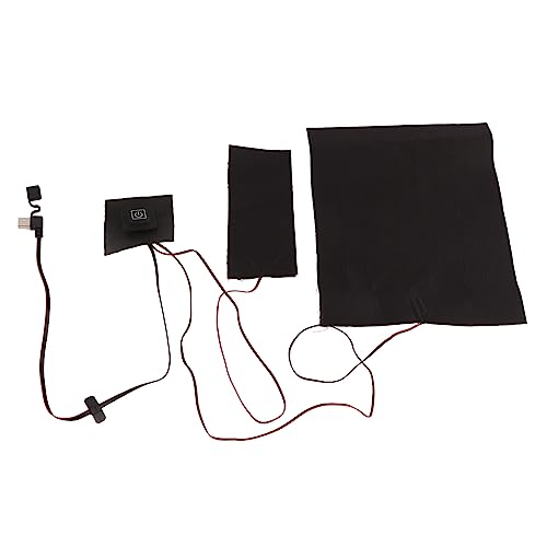 2 en 1 almohadilla de calefacción eléctrica USB USB Temperatura ajustable de temperatura ajustable Almohadilla calentadora para chaqueta de chaleco Accesorios de calentamiento de