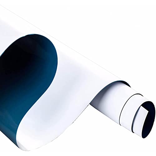 磁気ホワイトボード用紙、 マグネット式粘着式ホワイトボードステッカー(ホワイト、複数サイズ)(30x40cm)