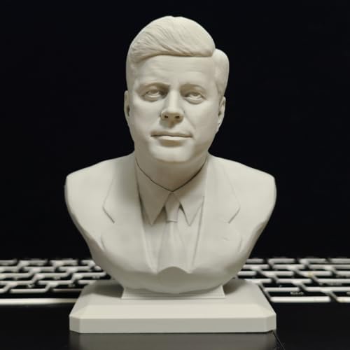 Busto de John F. Kennedy Estatua Decorativa 10 cm miniatura 2