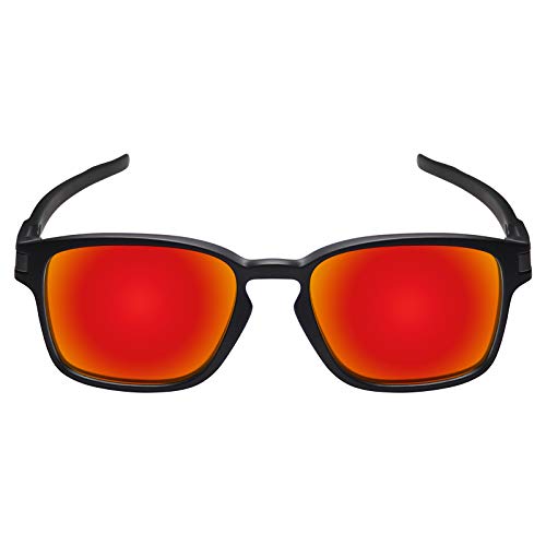 Image of Mryok Replacement Lenses for Oakley Latch Square(SQ) OO9353 52mm Sunglasses, HD Polarized, UV Protection, Impact Resistant