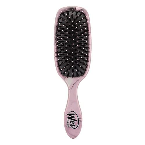 Wet Brush Shine Enhancer Hair Brush, Artic Blue - Exclusive Ultra-soft IntelliFlex with Natural Boar Bristles for Smooth, Shiny Hair on All Types - For Women, Men, Wet or Dry