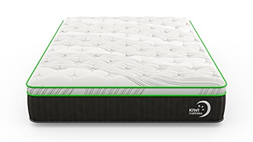 Kiwi Firm Full Natural Mattress/ 12.5” Memory Foam Feel/Organic/Bed-In-A-Box/Made In Usa #TOP1