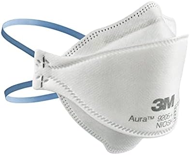 3M Aura Particulate Respirator 9205+ N95, 3-Pack 11 31D0mWmffHL. AC