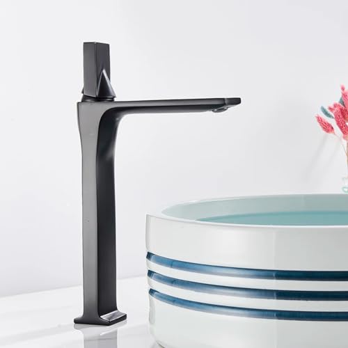 Grifos de cuenca de alta durabilidad sobre cubierta para tocador elegante 2