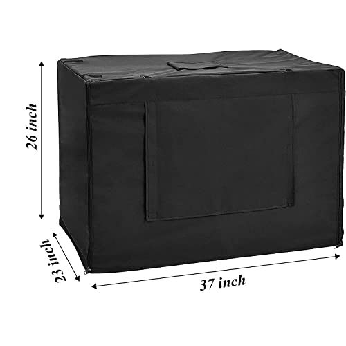 Jainsons-Pet-Products-Dog-Crate-Cover-Durable-Polyester-Pet-Kennel-Cover-Universal-Fit-for-Dog-Crate-36-Inch-Dog-Cage-Cover