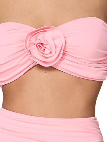 kate spade new york Women's Rosette Solids Bandeau Bra Top2