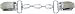 3 Silver Oval Links Cardigan Clip