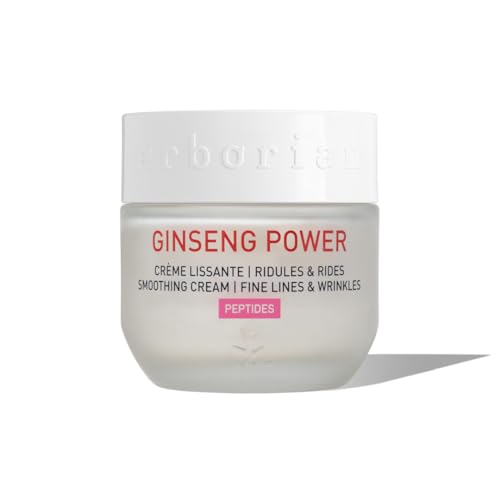 Erborian - Ginseng Power - Crème Visage Lissante Anti-Âge - Lutte contre les Rides et les Ridules - Soin du Visage - Cosmétique Coréen - 50ml
