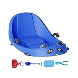 Ranley Luges pour la Neige - Sport d'hiver Convivial pour La Famille - Toboggan Luge De Ne...