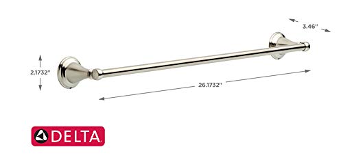 Delta 79624-Bn Windemere 24 Inch -Towel Bar Rack, Spotshield Brushed Nickel #TOP5