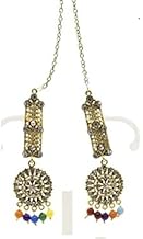 Silver Creeks earring set jhumka ear bali long with diamond higest quality fashion model