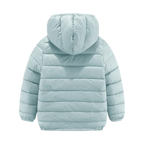 Kids Down Puffer Jacket Zip up Lightweight Windproof Winter Warm Boys Girls Outerwear Coats with Hood2