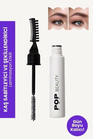 Pop Beauty Kaş Sabitleyici Ve Şekillendirici & Saç Şekillendirici Stick Wax