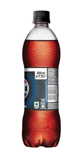 Image of Pepsi Zero Sugar Soft Drink, 400 Ml,Cola