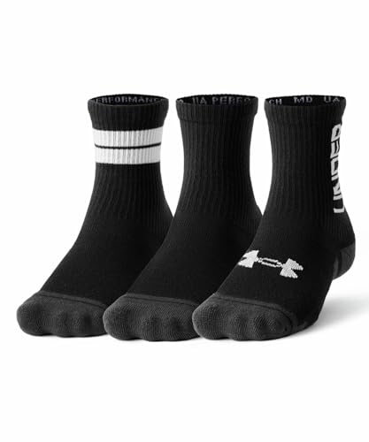 Under Armour Unisex adulto UA Perf Tech Nov 3pk Crew Socks
