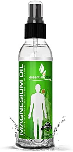 Magnesium Oil Spray - Large 8oz Size - Extra Strength - 100% Pure for Less Sting - Less Itch - Essential Mineral Source - Made in USA