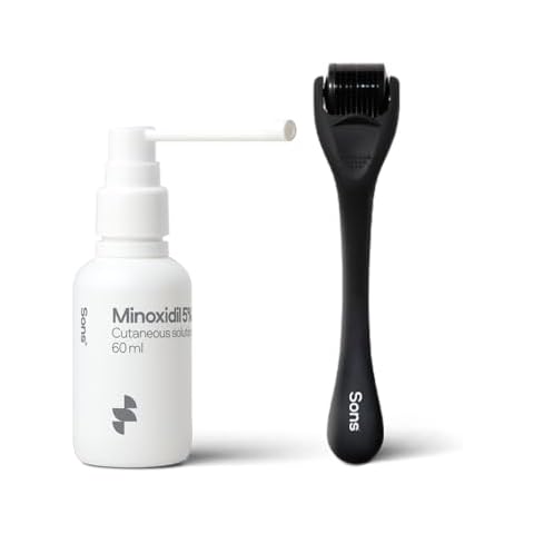 Sons Minoxidil 5% Solution and Dermaroller Cover