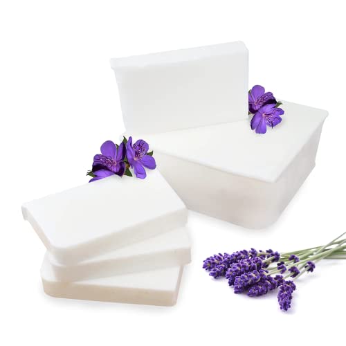 Primal Elements SOAP BASE LEO-5 Lavender Essential Oil Soap Base - Moisturizing Melt And Pour Glycerin Soap Base thumb #1