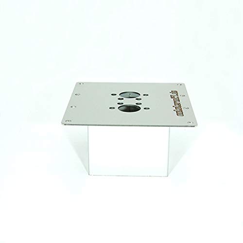 Generisch Einbauflansch Luftheizungen für Böden bis 80mm, Edelstahl Planar Air 2D 4D 44D 2000
