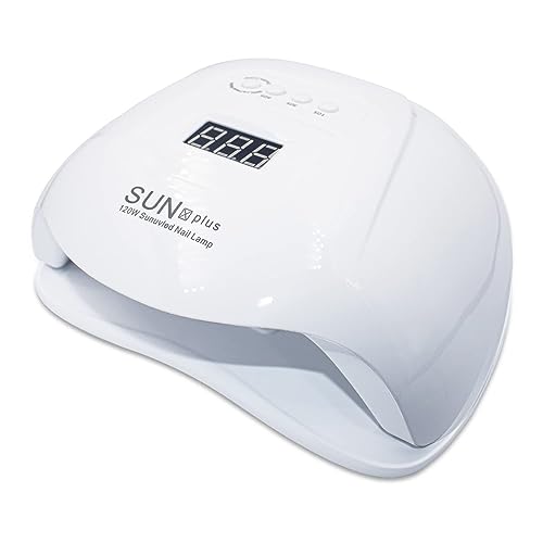 Cabine LED UV Estufa Secagem SUN Plus Unhas Gel Acrigel 36 LEDs 120W Bivolt