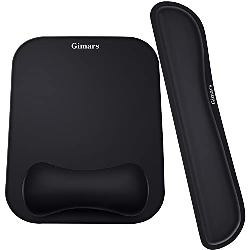 Tapis de souris ergonomique repose-poignet clavier ordinateur mousse mémoire