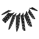 TOBBOMEY 8 piezas Plásticos para Cuchillas Reutilizables Fundas de Seguridad para Cortadores de Frutas y Utensilios de Cocina Cubiertas Ligeras y Portátiles para Protección Segura
