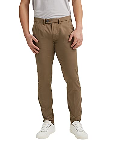 ESPRIT Men's Trousers , CHINOS, BEIGE, 38W / 34L