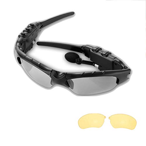 Wireless Headphone Sunglass, Sport Car Glasses Earbuds Music Stereo Bluetooth Handsfree Driving Glasses
