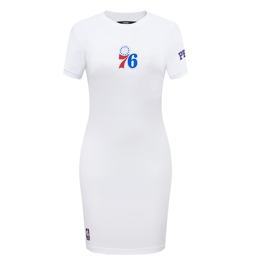 Pro Standard Womens NBA Classic Chenille Cotton Single Jersey Body Con Dress