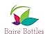 Baire Bottles 8 oz Empty Refillable Plastic Bottles with Squeeze Top, Hand-Press Lids - Hand Soap, Shower, Lotion, Homeopathy, Travel, 6 Pack PET, BPA Free USA (Clear with Black Disc, Damask Labels)